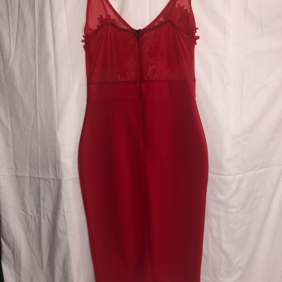 MISSGUIDED - Red Dress - Picture 4 of 4
